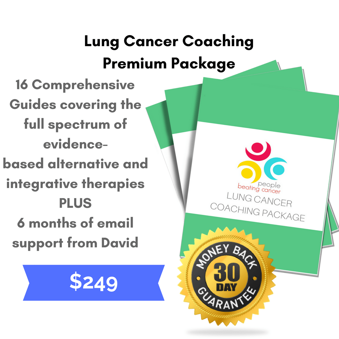 Lung Cancer Coaching Premium Package - PeopleBeatingCancer